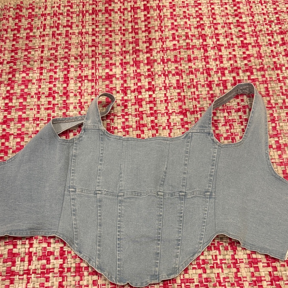 Denim Blue Women's Top